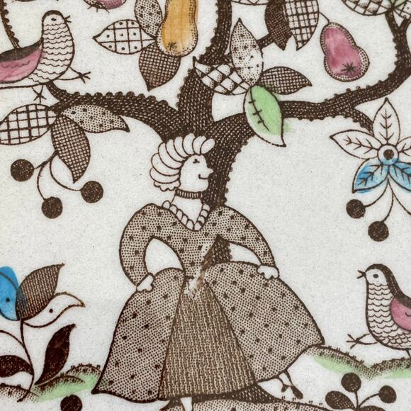 Johnson Brothers Sugar & Spice Oval Serving Platter Brown Ironstone Vtg England - Picture 4 of 11